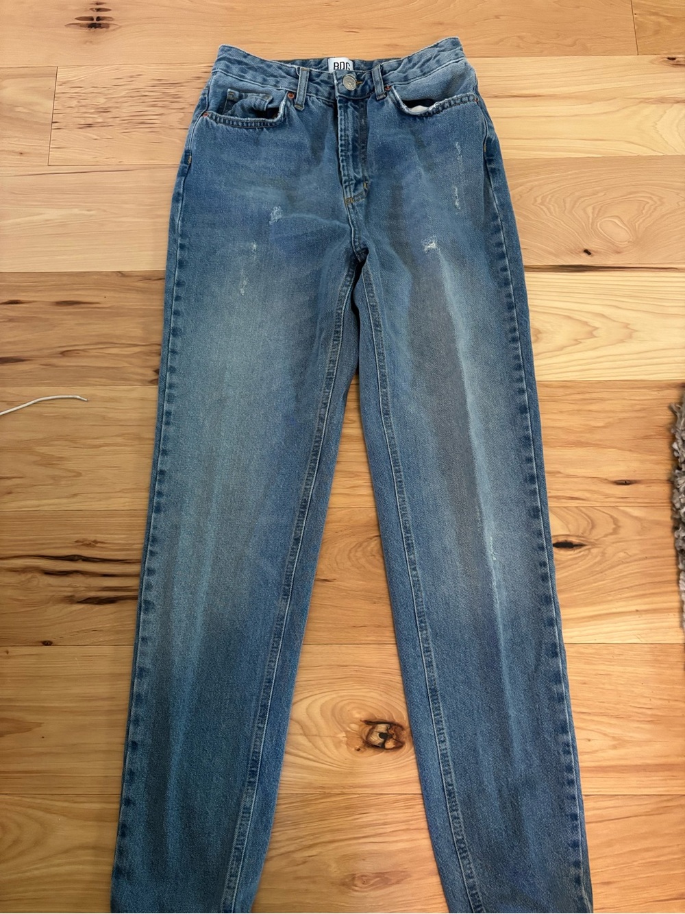 BDG Light Blue Straight-Leg Women’s Jeans
